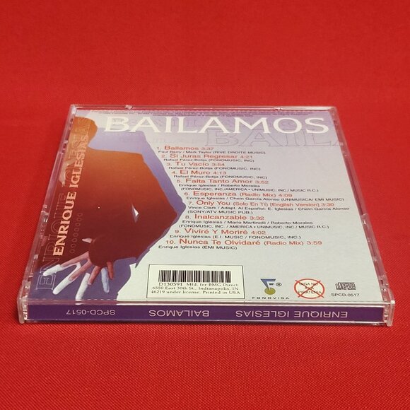 Enrique Iglesias Bailamos Greatest Hits CD 1999 - Picture 5 of 9